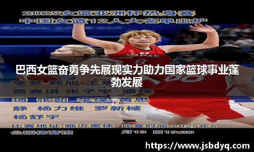 巴西女篮奋勇争先展现实力助力国家篮球事业蓬勃发展